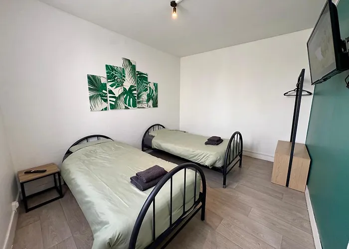 Apartment Dalikyda - Le 2 Feuilles - 2 Lits - Wifi - Cuisine Le Havre